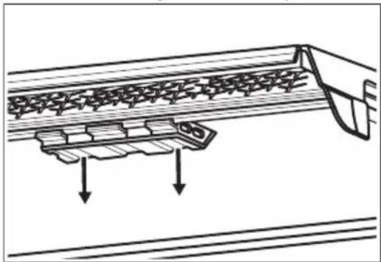AEG RCB93734KX - Sustitución del filtro UltraFresh+ - 1