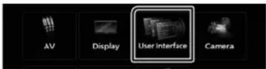 KENWOOD DMX7018BTS - Configuration de l'interface utilisateur - 1