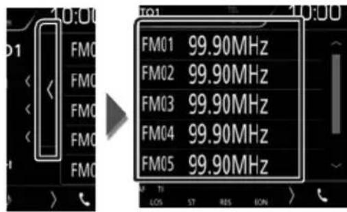 KENWOOD DMX7018BTS - Sélection de préréglage - 1