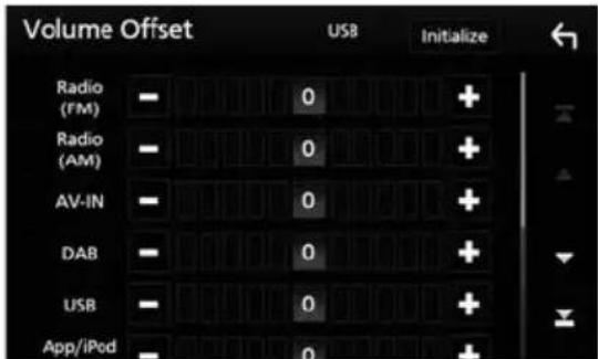 KENWOOD DMX7018BTS - Touch [+] or [-] to adjust the level. - 1