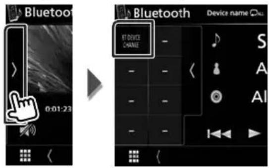 KENWOOD DMX7018BTS - Connect the Bluetooth audio - 1
