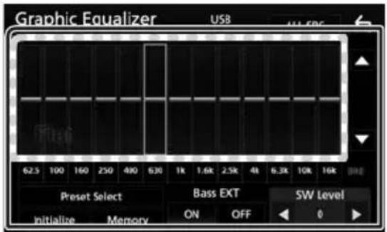 KENWOOD DMX7018BTS - Contrôle d'égaliseur - 2