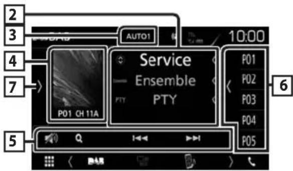 KENWOOD DMX7018BTS - DAB Basic Operation - 1
