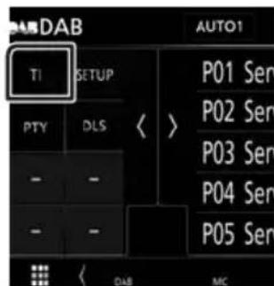 KENWOOD DMX7018BTS - Traffic Information - 2