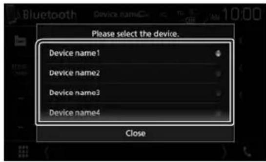 KENWOOD DMX7018BTS - Connect the Bluetooth audio - 2
