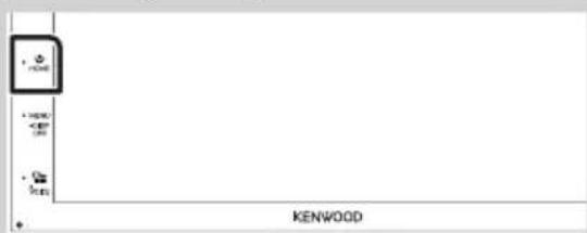 KENWOOD DMX7018BTS - Press the [HOME] button. - 1