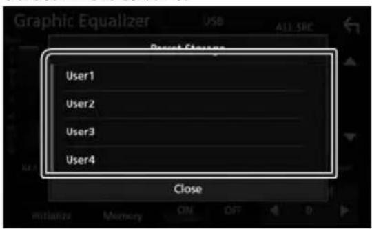 KENWOOD DMX7018BTS - Save the EQ curve - 1