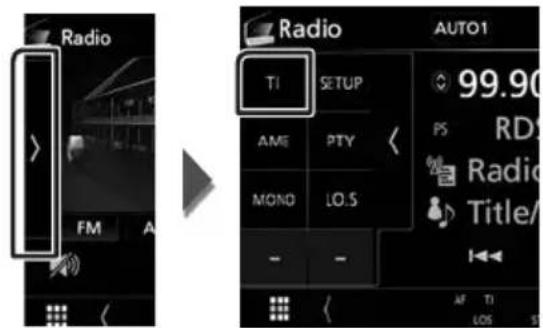 KENWOOD DMX7018BTS - Traffic Information (FM only) - 1