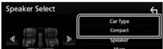 KENWOOD DMX7018BTS - Speaker/ X'over setup - 2