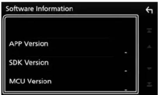 KENWOOD DMX7018BTS - Software Information - 1