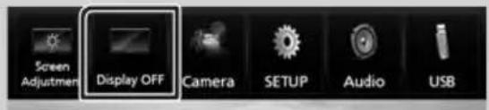 KENWOOD DMX7018BTS - Turn off the screen - 1