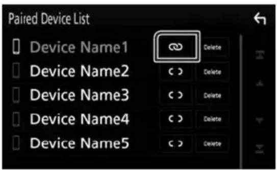 KENWOOD DMX7018BTS - Connect the Bluetooth device - 2