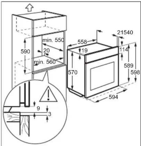 FAURE FZP37901BU - ENCASTREMENT - 2