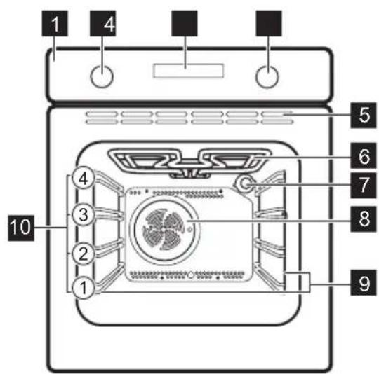 FAURE FZP37901BU - VUE D'ENSEMBLE - 1
