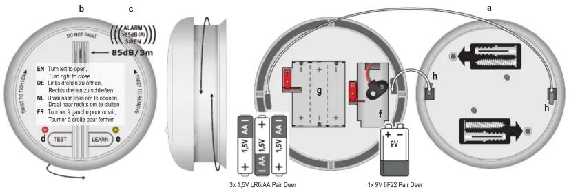 Flamingo FA22RF - WIRELESS INTERLINKED SMOKE DETECTOR - 2
