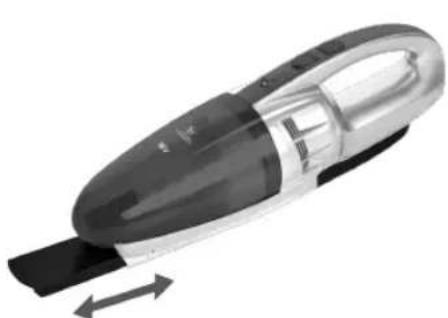 Concept VP4115 - VYPRÁZDNENIE PRACHOVEJ NÁDOBY - 1