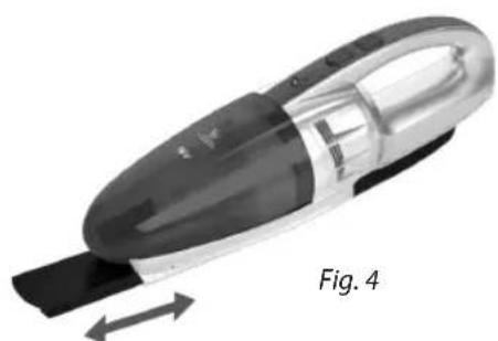 Concept VP4115 - VIDANGE DU BAC À POUSSIÈRE - 1