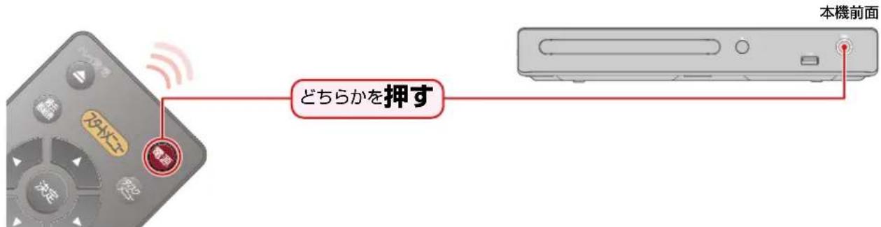 TOSHIBA DBPS600 - 本機の電源を入る - 1