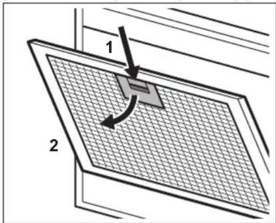 ZANUSSI ZHP60350SA - Për të hequr filtrin: - 1