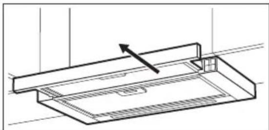 ZANUSSI ZHP60350SA - Bedienen der Abzugshaube: - 1