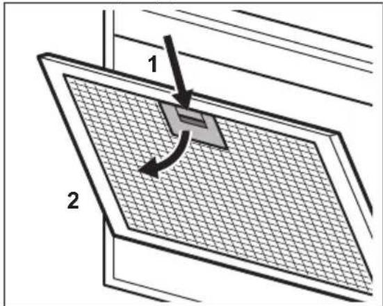 ZANUSSI ZHP60350SA - Čištění filtru: - 1