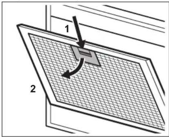 ZANUSSI ZHP60350SA - Pour nettoyer le filtre : - 1