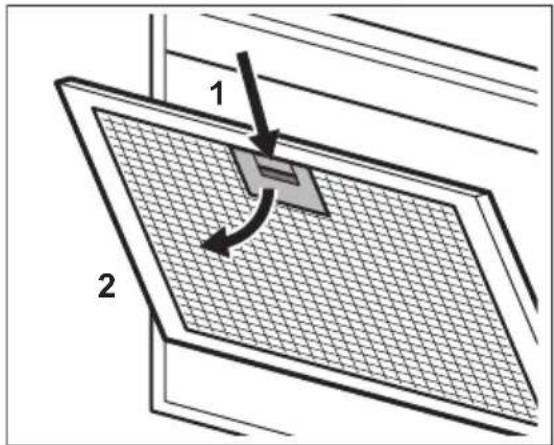ZANUSSI ZHC72462XA - За да се исчисти филтерот: - 1