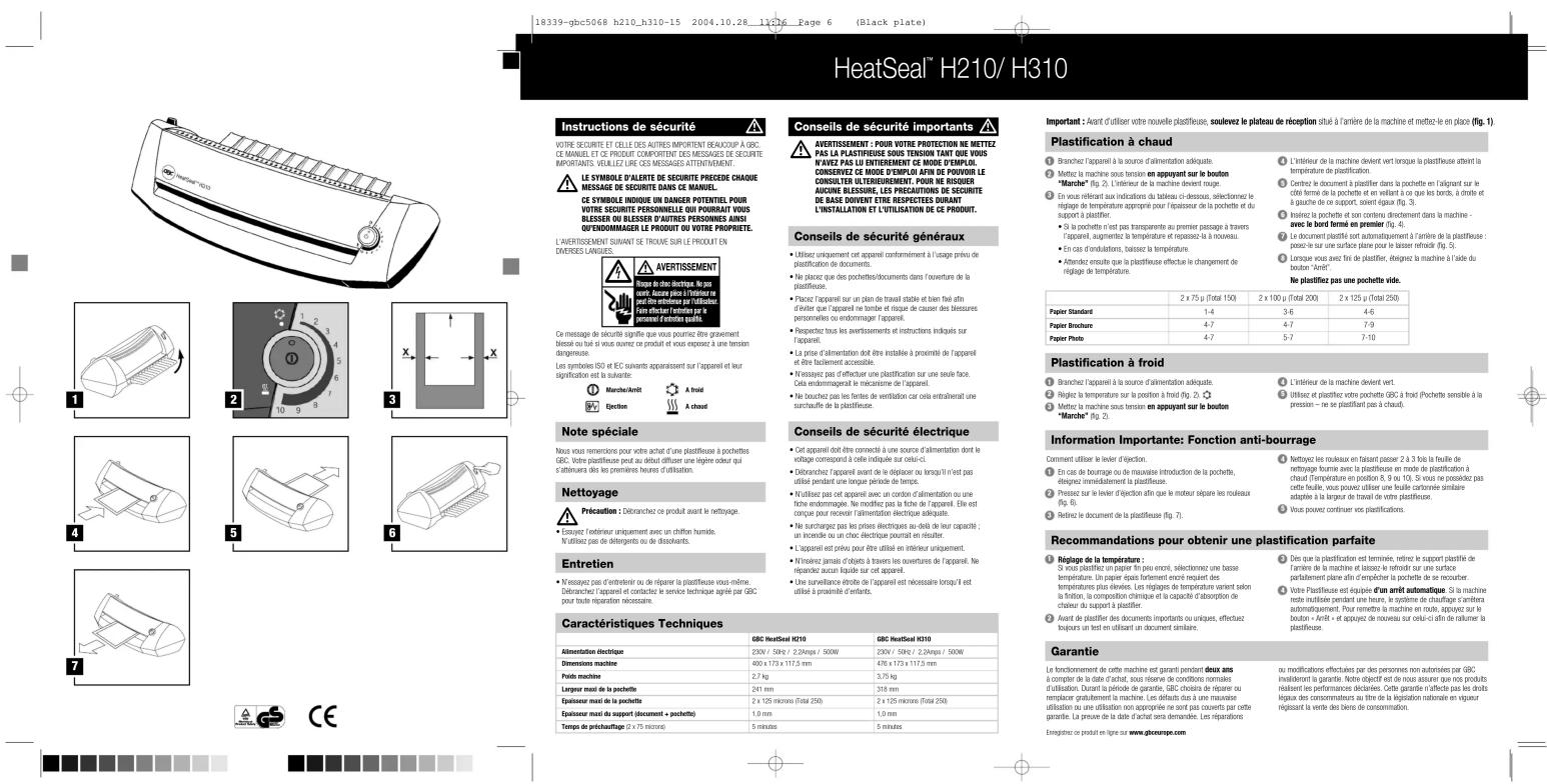 GBC HeatSeal H310 - 3