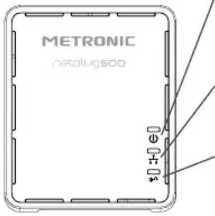 METRONIC NetPlug 500 MET426 - FR 2 - Description de l'adaptateur CPL - 1