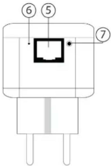 Esscom PL1220 - Full reset button: - 2