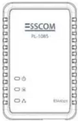 Esscom PL1085 - LED's and connections - 1