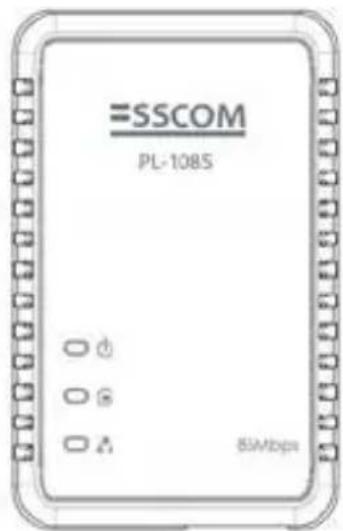 Esscom PL1085 - LEDs und Verbindungen - 1