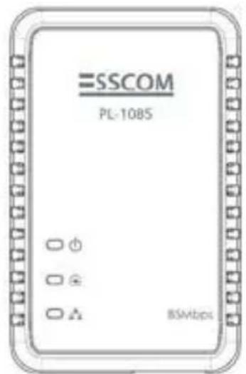 Esscom PL1085 - LEDs en aansluitingen - 1