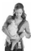 Infantino Unison - Utilisation du porte-bébé pour un nourrisson: position face à vous - 7