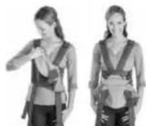 Infantino Unison - Utilisation du porte-bébé pour un nourrisson: position face à vous - 6