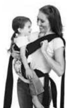 Infantino Sash - Carrier use for an Older Baby: Hip Carry Position - 4