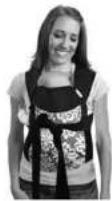 Infantino Sash - Carrier use for an Infant: Facing-In Position - 7