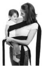 Infantino Sash - Carrier use for an Older Baby: Hip Carry Position - 6
