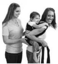 Infantino Sash - Utilisation du porte-bébé pour un bébé plus âgé: Position dans votre dos avec assistance - 5
