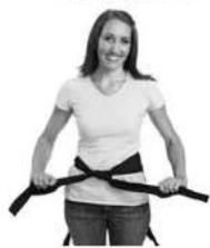 Infantino Sash - ③ Carrier use for an Older Baby: Back Carry Position Assisted - 2