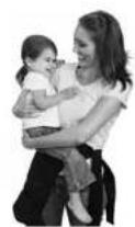 Infantino Sash - Carrier use for an Older Baby: Hip Carry Position - 3