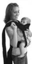 Infantino Sash - Carrier use for an Older Baby: Facing-In Position - 2