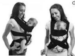 Infantino Sash - Utilisation du porte-bébé pour un bébé plus âgé: Position face à vous - 4