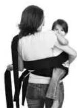 Infantino Sash - Carrier use for an Older Baby: Hip Carry Position - 5