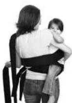 Infantino Sash - Utilisation du porte-bébé pour un bébé plus âgé: Position sur votre hanche - 5