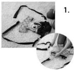 Infantino Infinity - Carrier use for an Infant: Facing-In Position - 1
