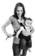 Infantino Infinity - Utilisation du porte-bébé pour un bébé plus âgé: position face à l'avant - 3