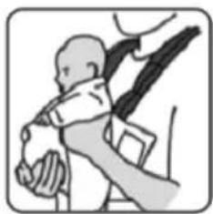 Baninni Sacco Prestigio BN180 - le bébé vous tourne le dos - 3