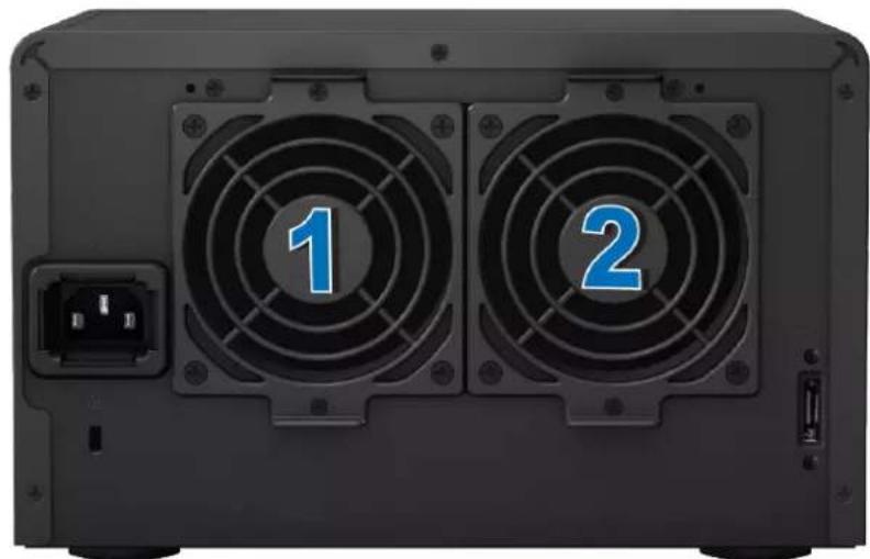 SYNOLOGY DX517 - Remplacer le ventilateur du système - 1