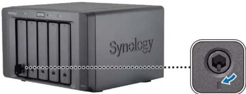 SYNOLOGY DX517 - Installation des disques - 6